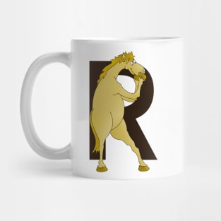 Monogram R Pony Mug